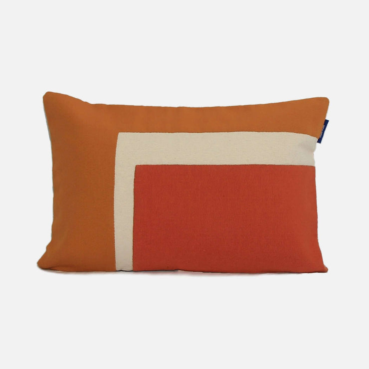 Lena Orange/Rust Cushion Cover