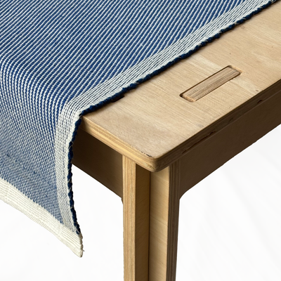 Handwovem Dublin Table Runner- Royal blue