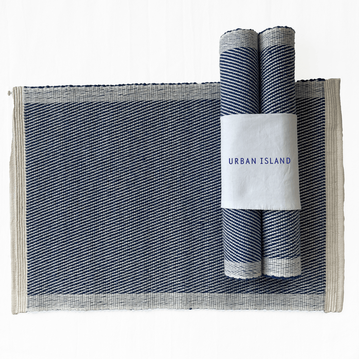 Handwoven Dublin Table Mat - Royal Blue