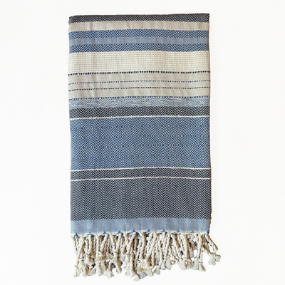 Handwoven Wilpatthu Blue Throw