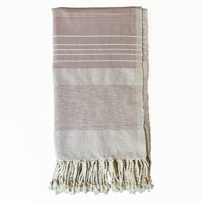 Handwoven Hikkaduwa Pink Throw