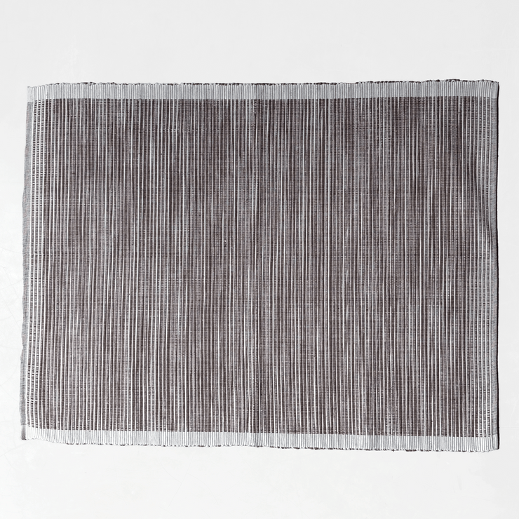 Bedside Sketch Rug - Brown Weft