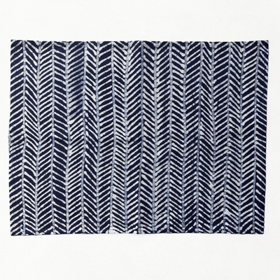 Batik Iratu Navy Placemat