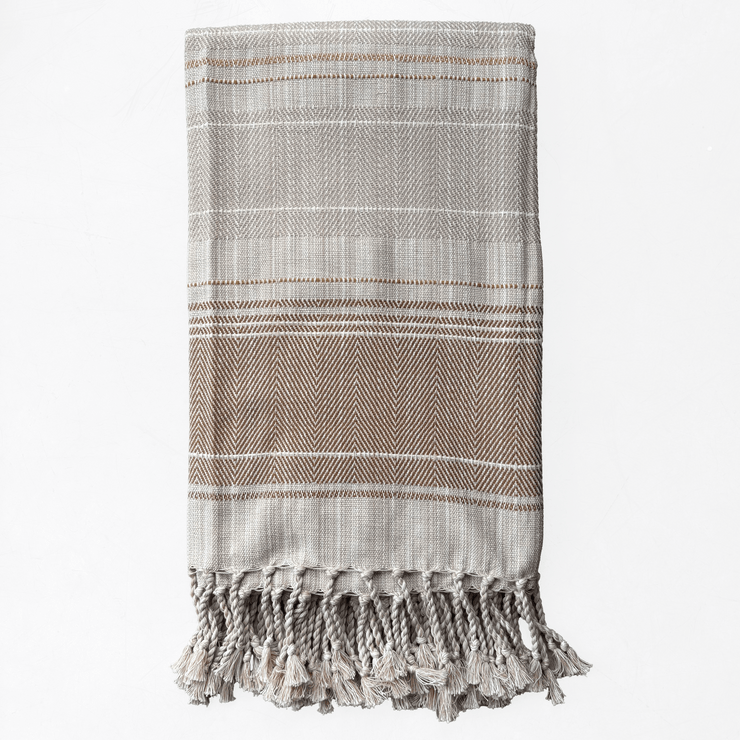 Hadnwoven Sithulpauwa Mount Throw - Sunflower & Honey