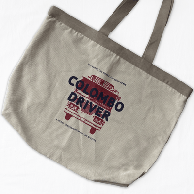 Screen Printed Tote Bag City Graphics Colombo