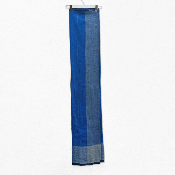 Handwoven Frosty Blue Sarong - Version 04