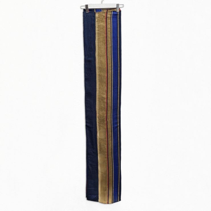 Handwoven Navy Line Sarong