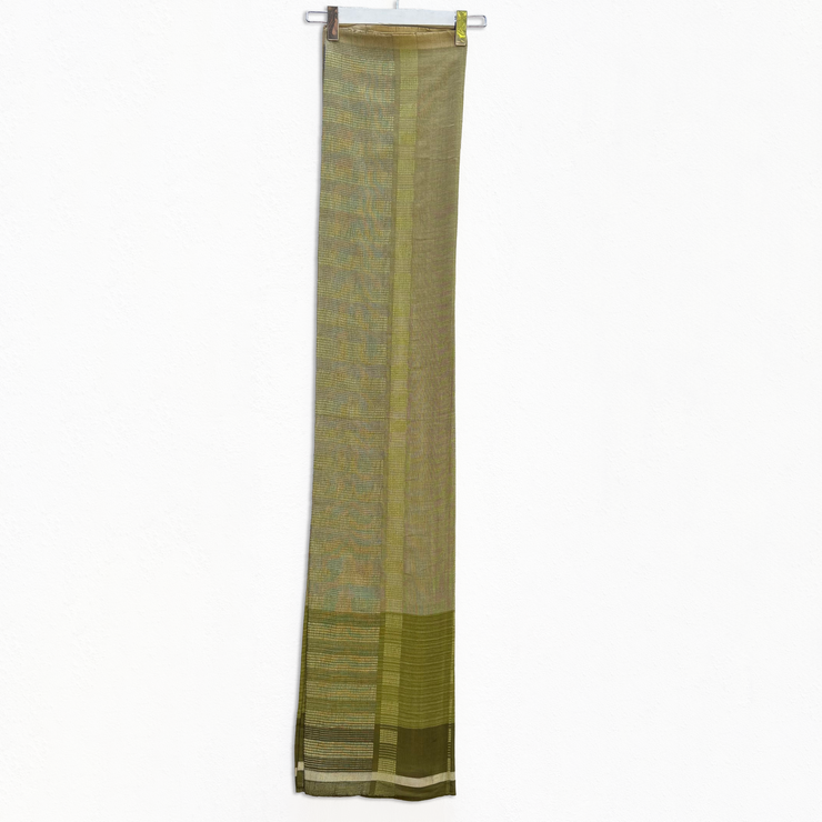 Handwoven Beach Wrap -Olive
