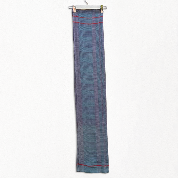 Handwoven Beach Wrap -  Blue Ash