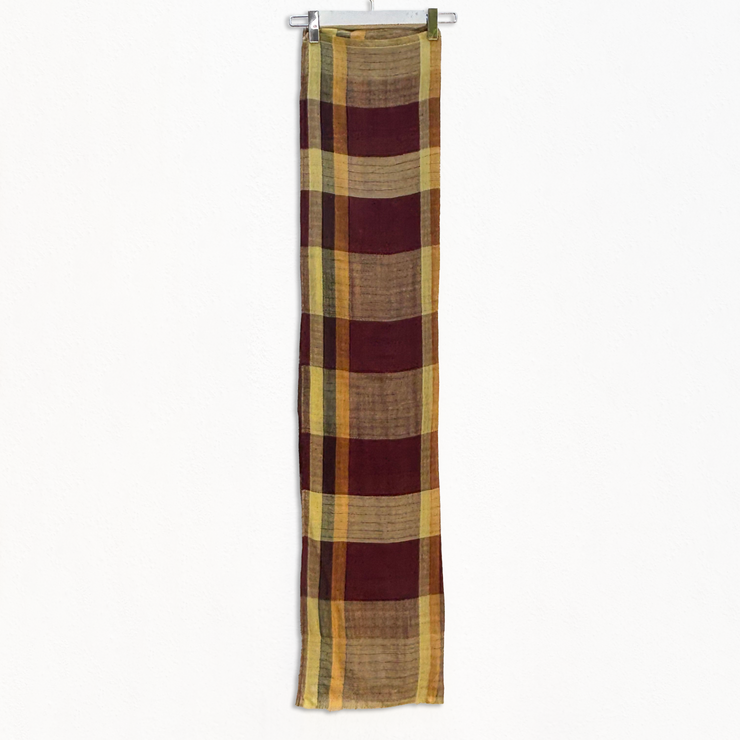 Handwoven Beach Wraps - Brown and Yellow