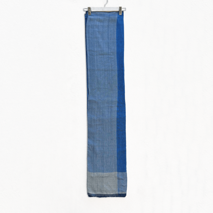 Handwoven Frosty Blue Sarong