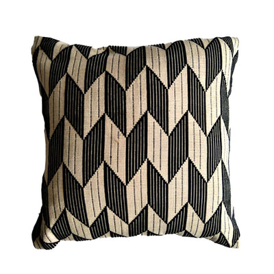 Handwoven Kaytes Dumbara Cushion - Black