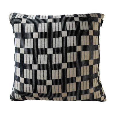 Handwoven Kaluthara Dumbara Cushion - Black