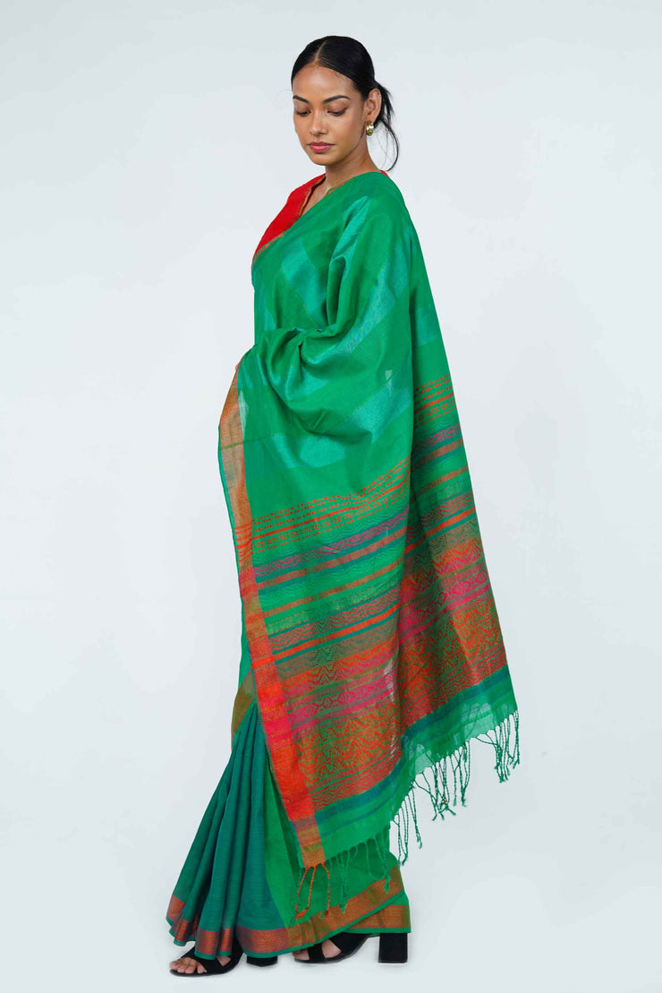 Urban Drape Manitoba Skylight Handwoven Saree