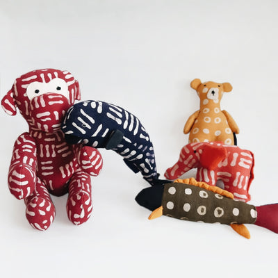 Batik Toy Animal Set