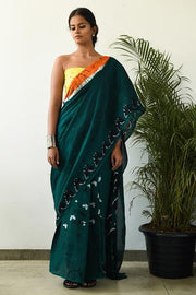 Urban Drape Butterfly Shadows Saree - Fashion Market.LK