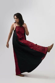 Red Batik Alokha Maxi Dress