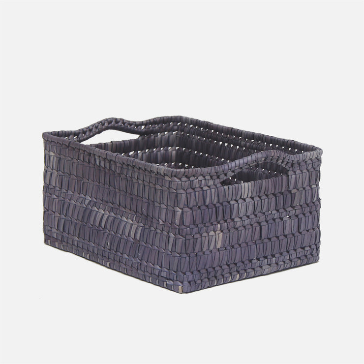 Storage Basket with Handles M Grey 1