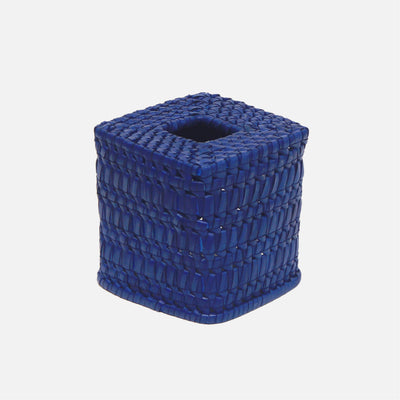 Tissue Box -Square Blue