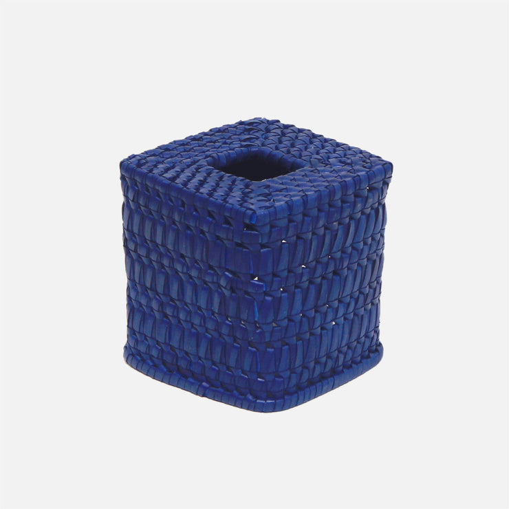 Tissue Box -Square Blue