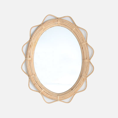 Lotus Mirror Oval