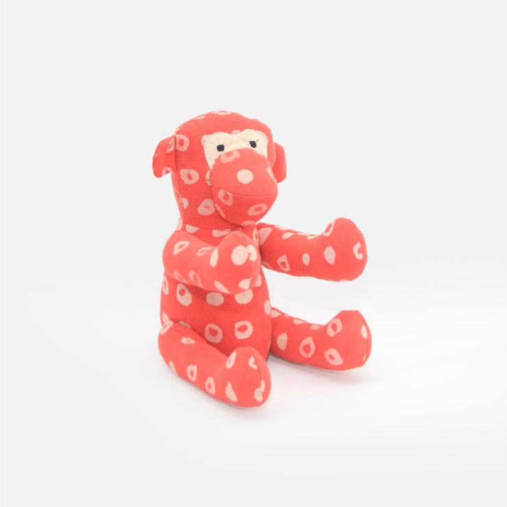 Batik Dot Orange Monkey