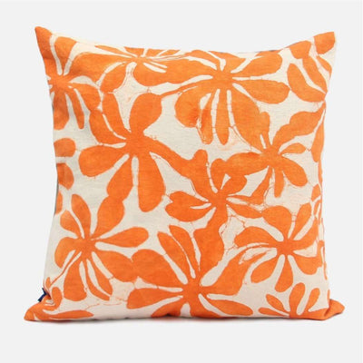 Araliya Orange cushion Cover