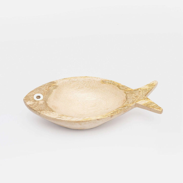 Wooden Fish Bowl L