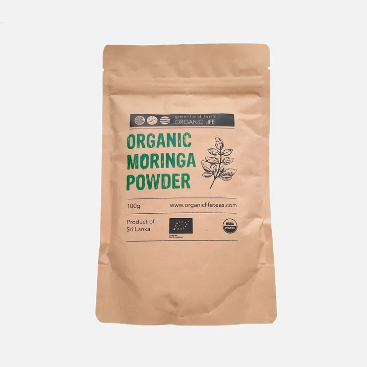 Greenfield Moringa Powder-Kraft pouch 100g – Urban Island