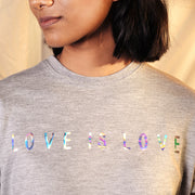 Love is Love Grey Tshirt
