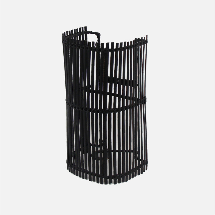 Wrap Cane Wall Light Black